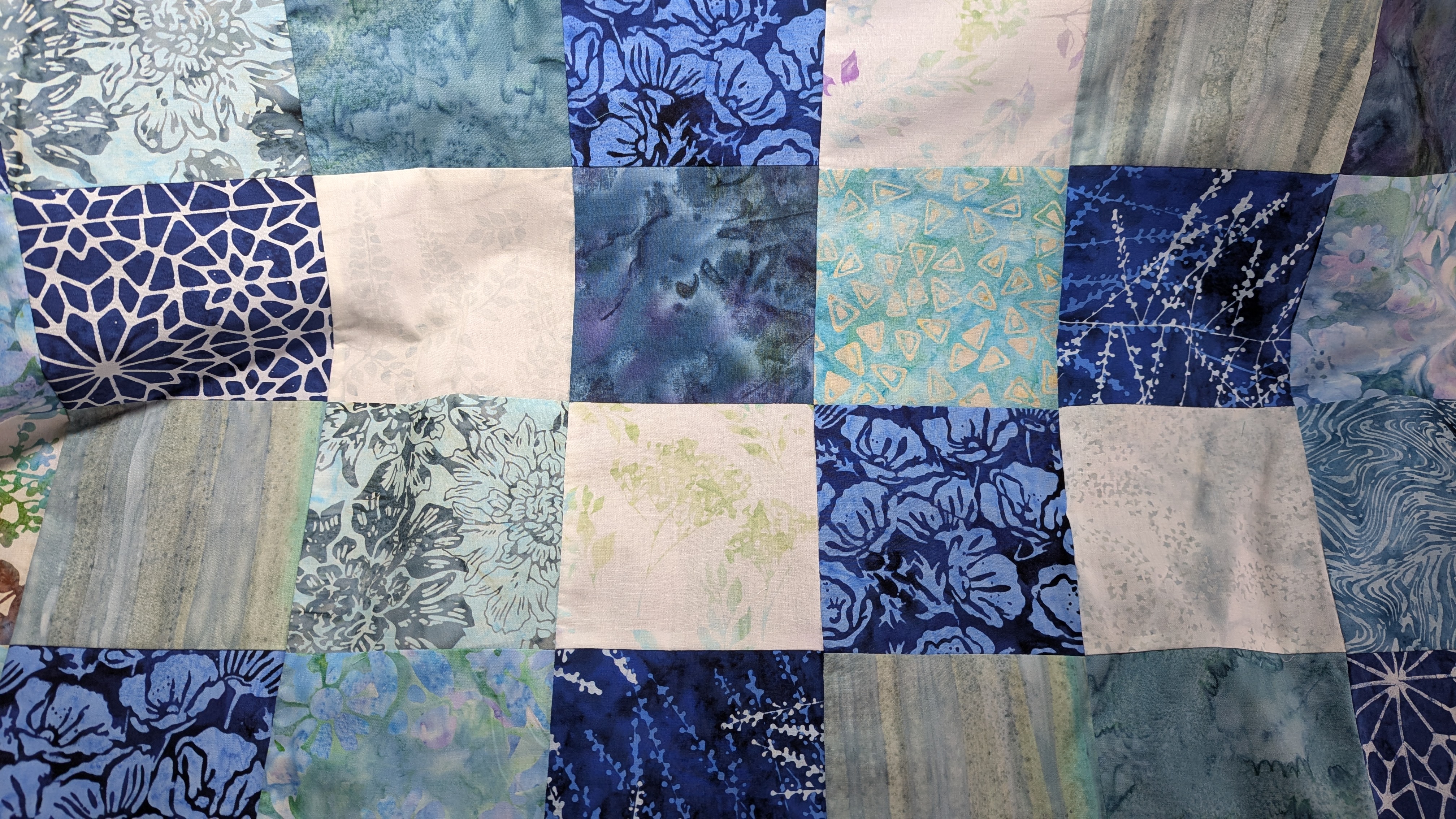 Winter Quilt Top